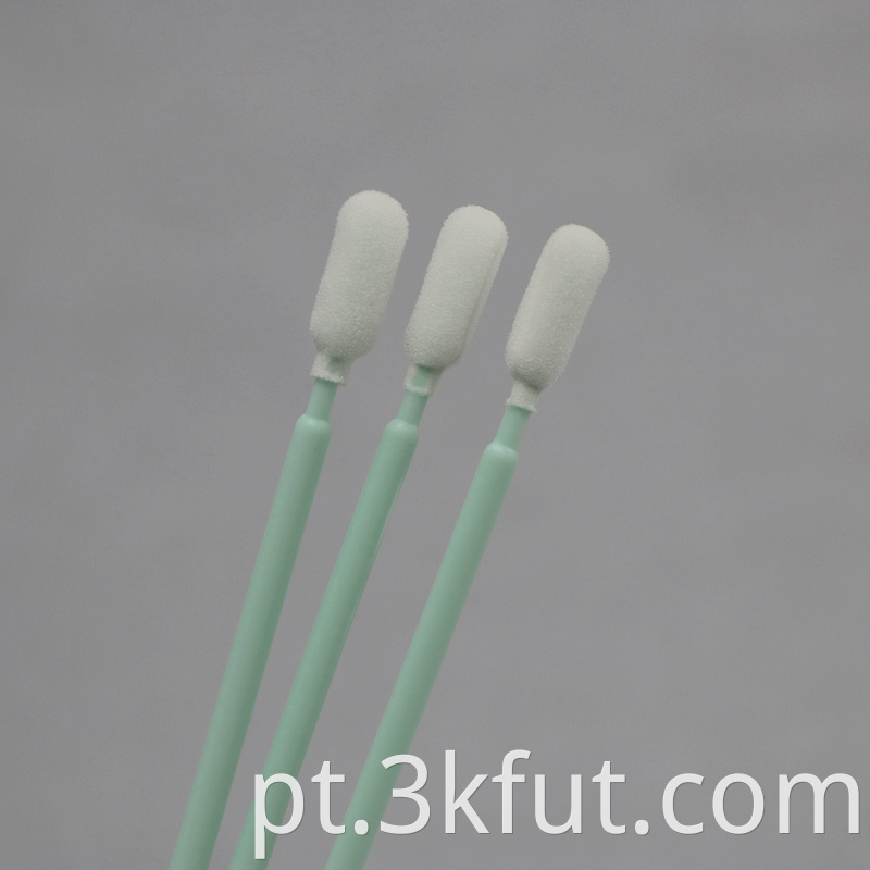 165mm Long foam swabs